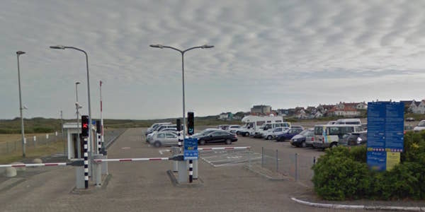 Parkeerterrein de zuid zandvoort aan zee